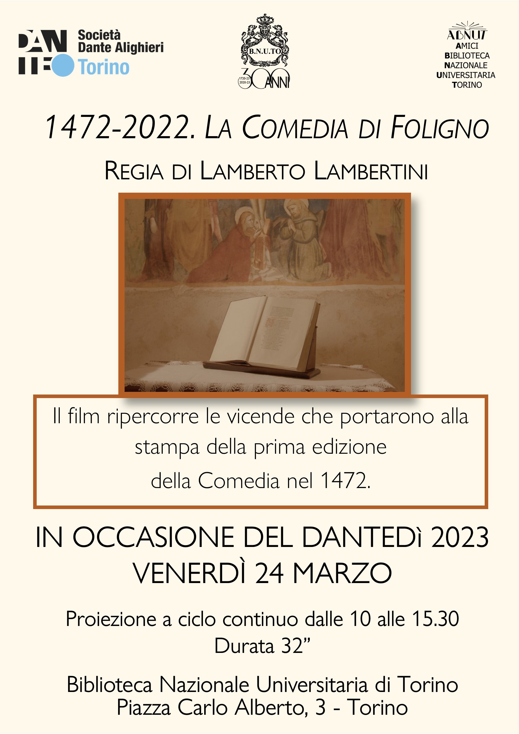 Locandina Dantedi ridotto
